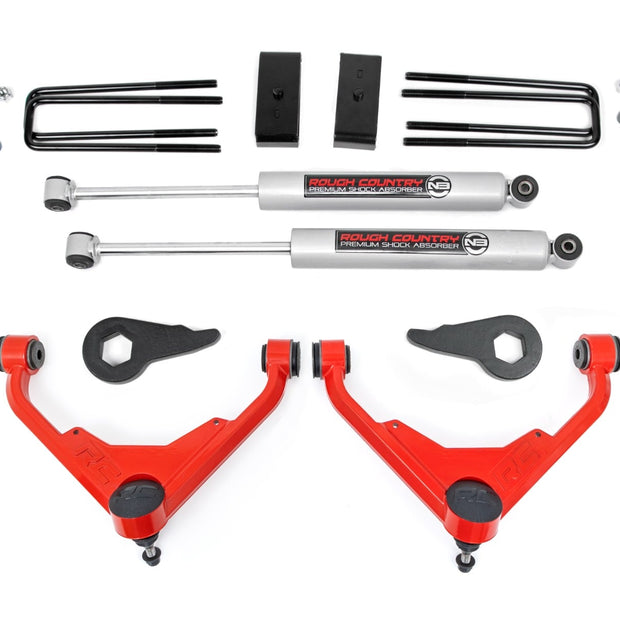 3 Inch Lift Kit | FK/FF Code | Chevy/GMC Sierra/Silverado 2500 HD Suburban/Yukon XL 2500 (01-10)
