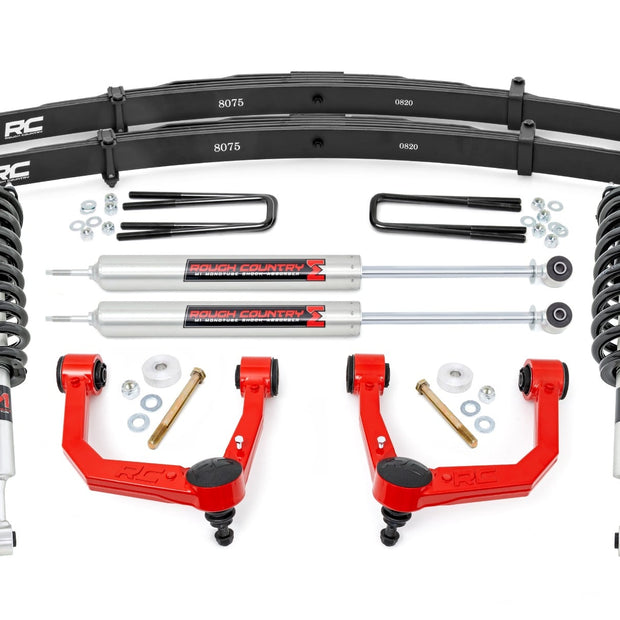 3.5 Inch Lift Kit | Red UCA | M1 Struts | Toyota Tacoma 2WD/4WD (2005-2023)