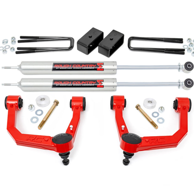 3.5 Inch Lift Kit | Red UCA | M1 Struts | Toyota Tacoma 2WD/4WD (2005-2023)