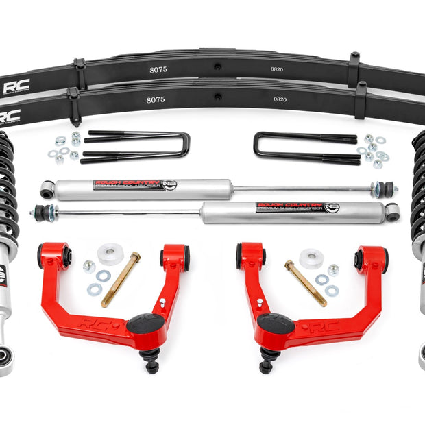 3.5 Inch Lift Kit | Red UCA | N3 Struts | Toyota Tacoma 2WD/4WD (2005-2023)