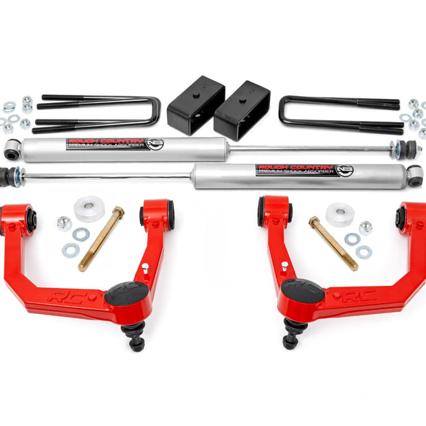 3.5 Inch Lift Kit | Red UCA | N3 Struts | Toyota Tacoma 2WD/4WD (2005-2023)