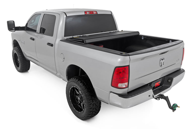 Hard Tri-Fold Flip Up Bed Cover | 6'4