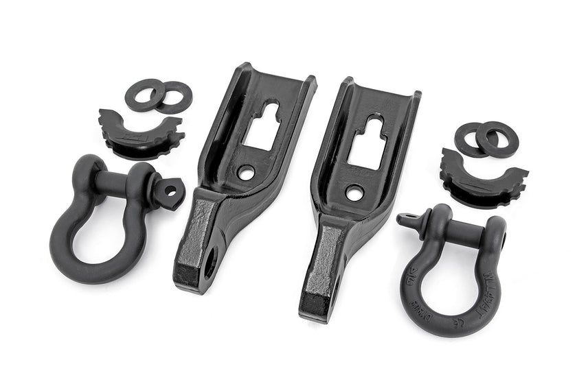 Tow Hook Brackets | D-Ring Combo | Ford F-150 2WD/4WD (2009-2026)