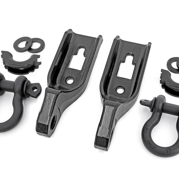 Tow Hook Brackets | D-Ring Combo | Ford F-150 2WD/4WD (2009-2026)