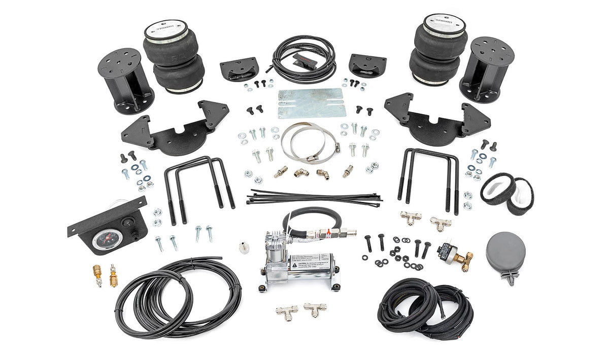 Air Spring Kit w/compressor | 4-6 Inch Lift Kit | Chevy/GMC Sierra/Silverado 1500 (19-26)