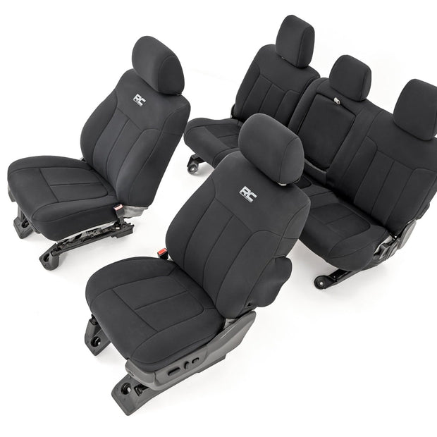 Seat Covers | Front and Rear | Ford F-250/F-350 Super Duty 2WD/4WD (11-16)