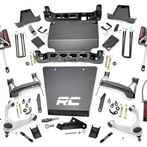 7 Inch Stamped Steel LCA Lift Kit | Forged UCA | Bracket | Vertex | Chevy/GMC 1500 (16-18)