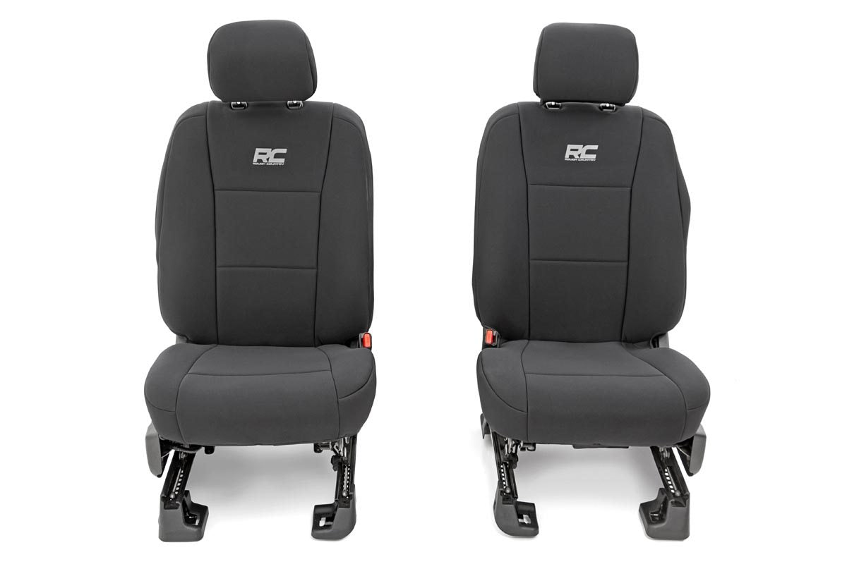 Seat Covers | FR Bucket and RR Bench | Ford F-150/Lightning/F-250/F-350 (15-25)