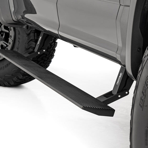 Power Running Boards | Dual Electric Motor | Crew Cab | Ford F-150/Lightning/F-250/F-350/Raptor (15-26)