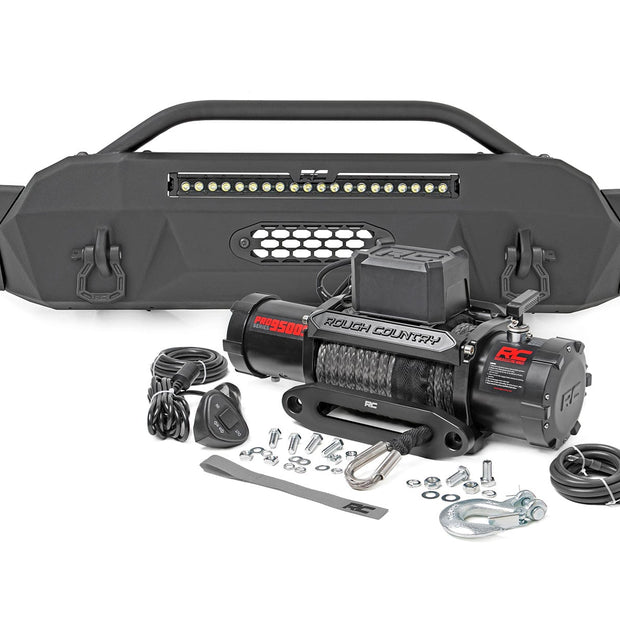 Front Bumper | Hybrid | 20" Blk LED | 95000S | Toyota Tacoma 2WD/4WD (16-23)