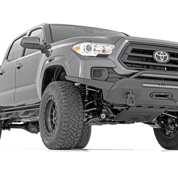 Front Bumper | Hybrid | 20" Blk White DRL LED | Toyota Tacoma 2WD/4WD (16-23)