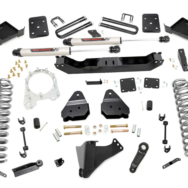 4.5 Inch Lift Kit | V2 Shocks | Ford F-250/F-350 Super Duty 4WD (2017-2022)