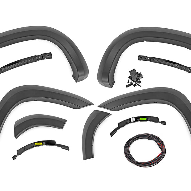 Fender Flares | SF1 | GAN Silver Ice Metallic | Chevy Silverado 1500 (19-26)
