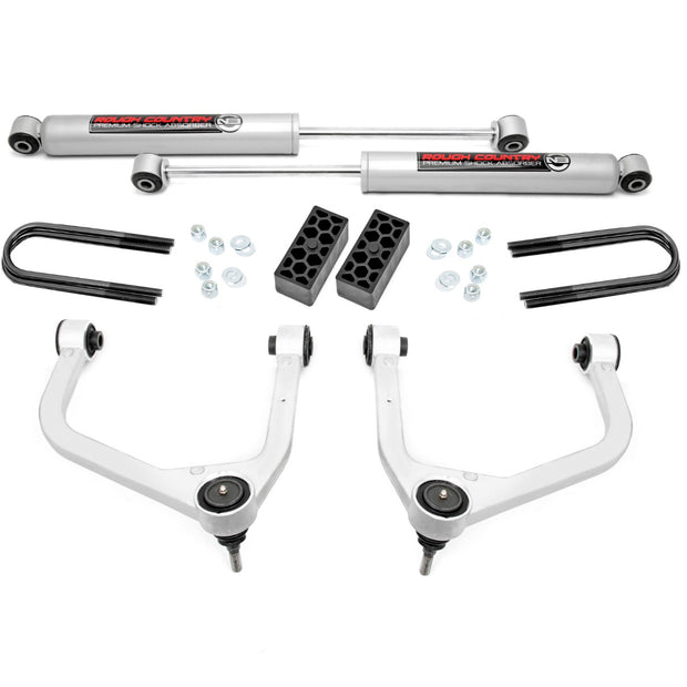 3.5 Inch Lift Kit | N3 Struts | Rear Mono Leaf | Chevy Silverado 1500 (25-26)