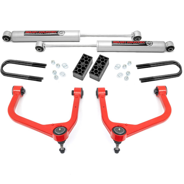 3.5 Inch Lift Kit | N3 Struts | Rear Mono Leaf | Chevy Silverado 1500 (25-26)