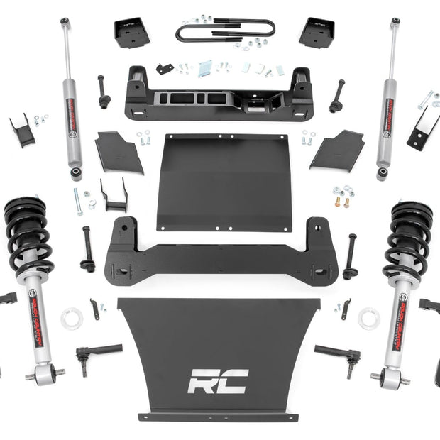 6 Inch Lift Kit |Mono Leaf Rear | N3 Struts | GMC Sierra 1500 2WD/4WD (25-26)