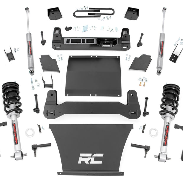 6 Inch Lift Kit |Mono Leaf Rear | N3 Struts | GMC Sierra 1500 2WD/4WD (19-24)