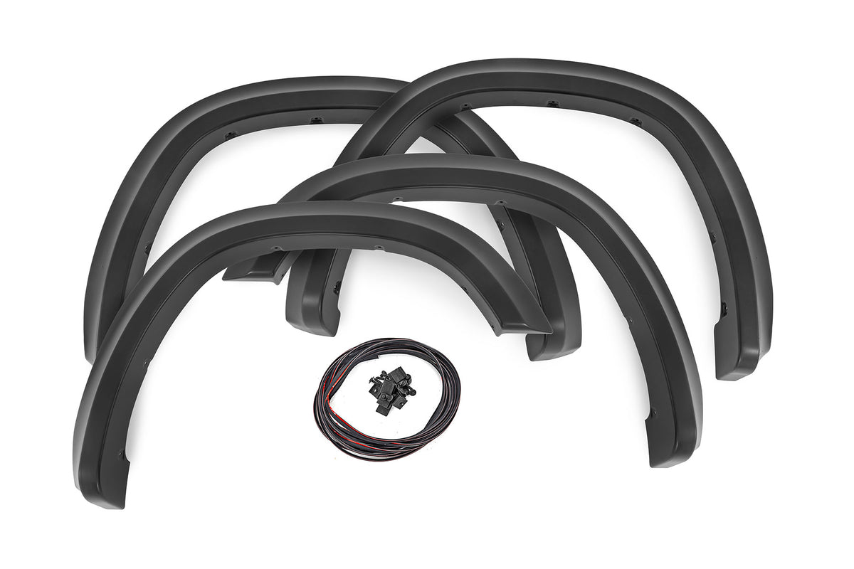 Sport Pocket Fender Flares | PXR Brilliant Black | Ram 1500 2WD/4WD (19-24)
