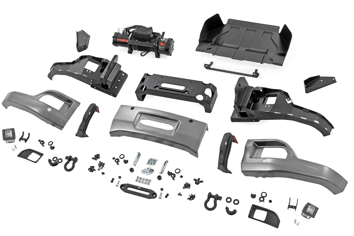 Front FXS Bumper | 12000S | GXD Sterling Grey Metallic | Chevy Silverado 1500 (2023-2026)
