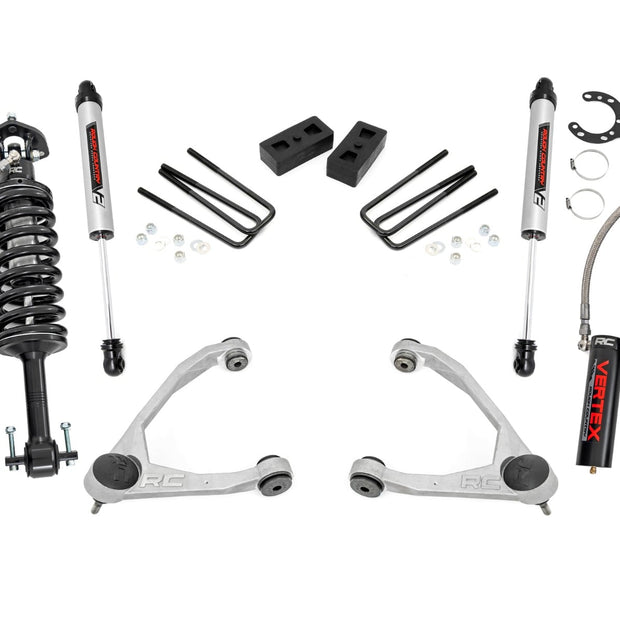 3.5 Inch Lift Kit | Forged UCA | Cast Steel | Vertex/V2 | Chevy/GMC 1500 (07-13)