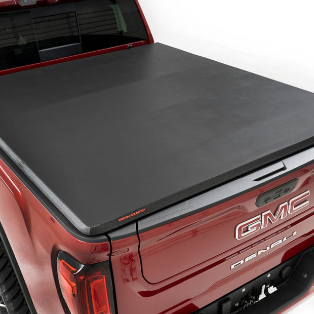 Soft Tri-Fold Bed Cover | 6'9" Bed | Chevy/GMC 2500HD/3500HD (20-26)