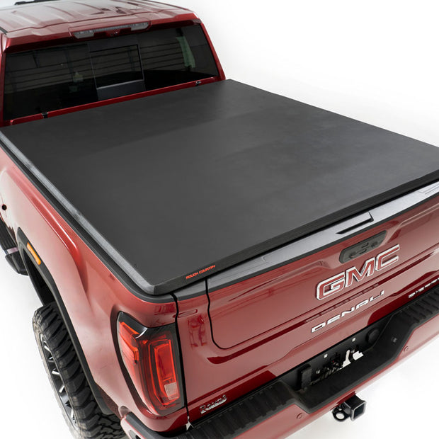 Soft Tri-Fold Bed Cover | 6'9" Bed | Chevy/GMC 2500HD/3500HD (20-26)