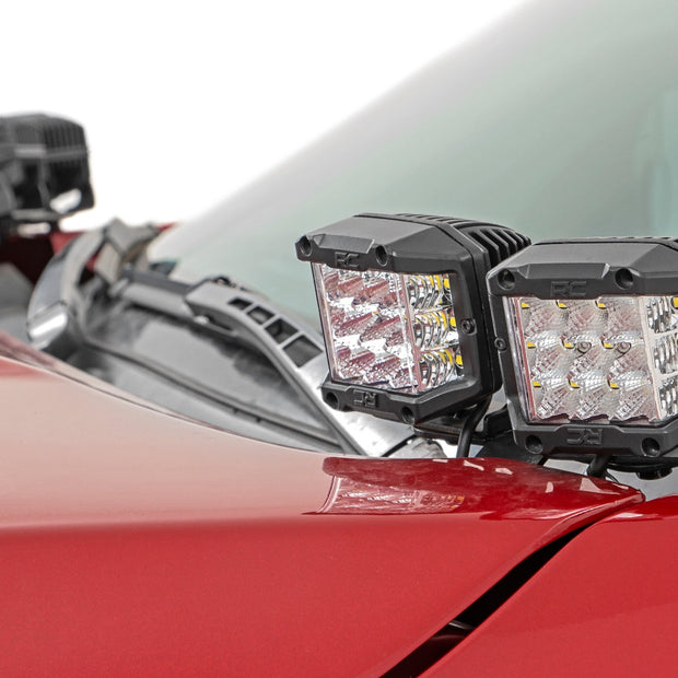 LED Light Kit | Ditch Mount | 3" OSRAM | Wide | Toyota Tundra 2WD/4WD (14-21)