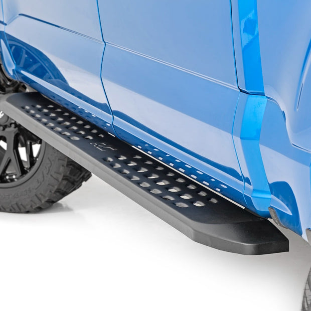 RPT2 Running Board | Crew Cab | Black | Ford F-150/Lightning/F-250/F-350/Raptor (15-26)