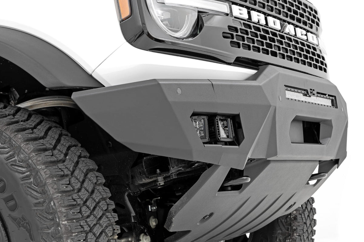 Front Bumper | Modular | Full Wings | Amber DRL | Ford Bronco (2 Door) (21-26)/Bronco (21-25)