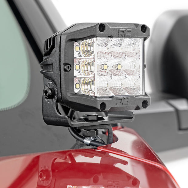 LED Light Kit | Ditch Mount | 2" Spectrum Pair | Spot | Toyota Tundra (22-26)