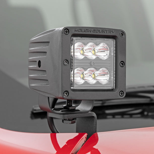 LED Light Kit | Ditch Mount | 2" Spectrum Pair | Spot | Nissan Frontier (22-26)