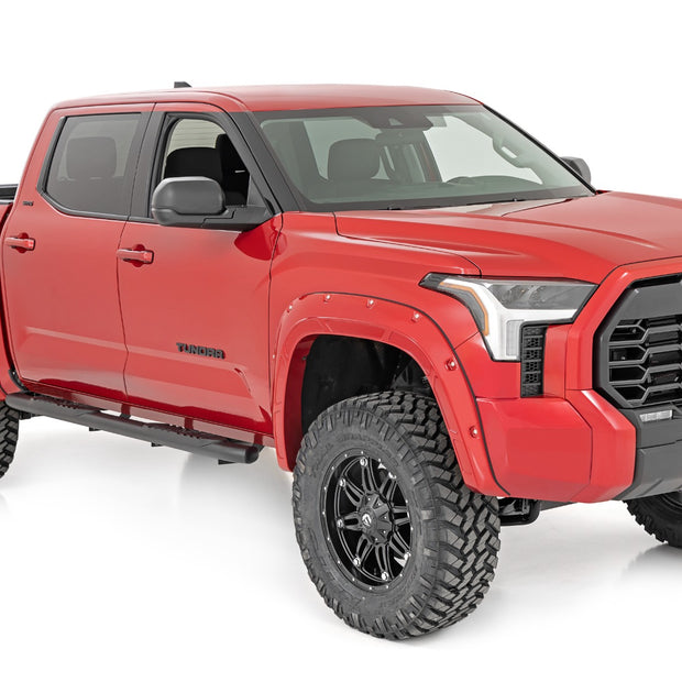 Oval Nerf Steps | Crew Cab | Black | Toyota Tundra 2WD/4WD (2022-2026)