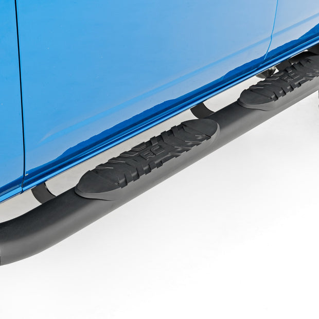 Oval Nerf Step | 4-Door | Black | Ford Bronco 4WD (2021-2026)