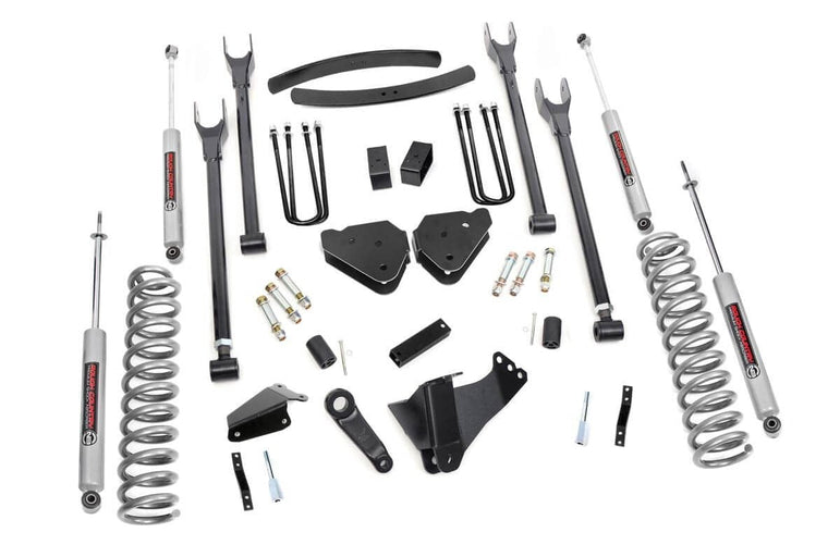 6 Inch Lift Kit | Diesel | 4 Link | No OVLDS | Ford F-250/F-350 Super Duty (05-07)