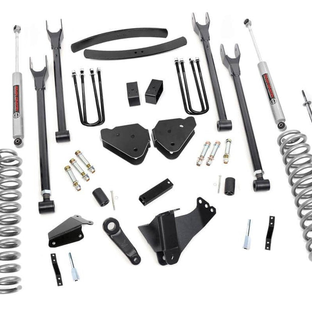 6 Inch Lift Kit | Diesel | 4 Link | No OVLDS | Ford F-250/F-350 Super Duty (05-07)