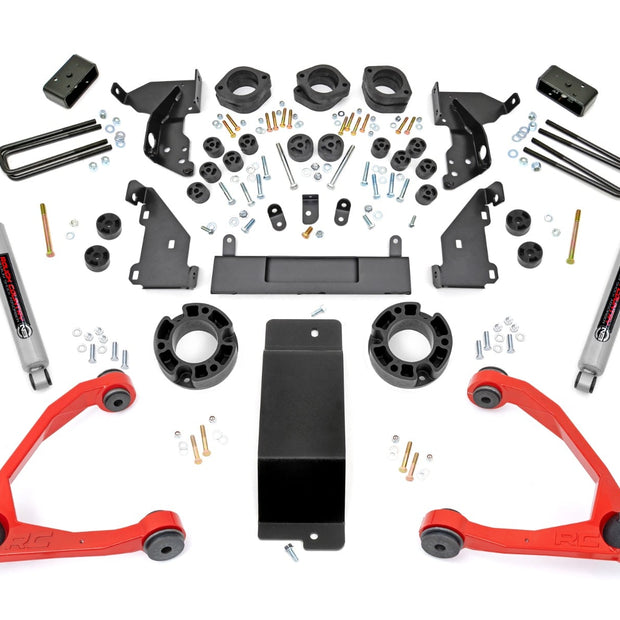 4.75 Inch Lift Kit | Red UCA | Combo | Chevy/GMC 1500 (14-15)