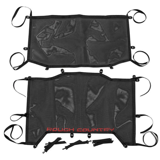 Mesh Bikini Top Plus | Black | Jeep Wrangler JL (21-23)/Wrangler Unlimited (18-23)