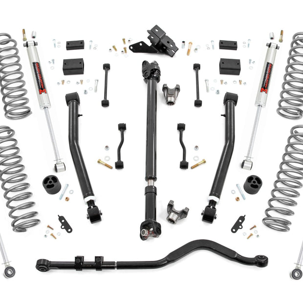 3.5 Inch Lift Kit | Adj Lower | FR D/S | M1 | Jeep Wrangler Unlimited Rubicon (18-23)