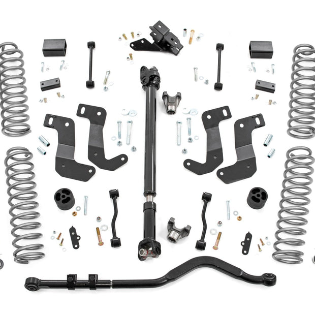 3.5 Inch Lift Kit | C/A Drop | FR D/S | M1 | Jeep Wrangler Unlimited Rubicon (18-23)