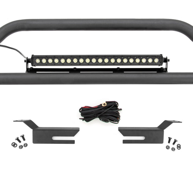 Nudge Bar | 20 Inch Black Single Row LED | Ford Bronco 4WD (2021-2026)