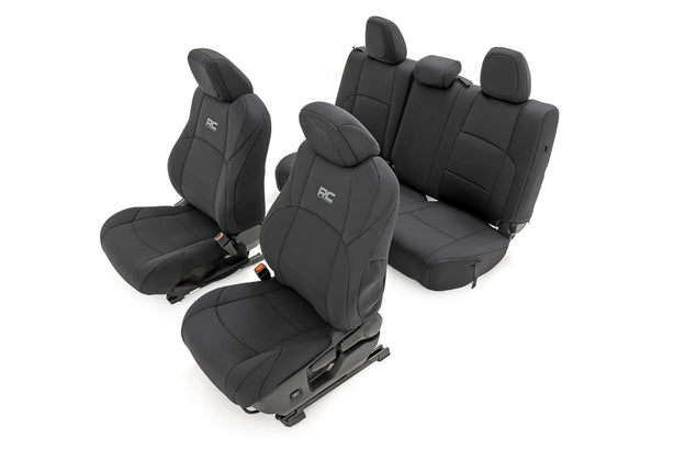 Seat Covers | FR & RR | Double Cab | Toyota Tacoma 2WD/4WD (2024-2026)