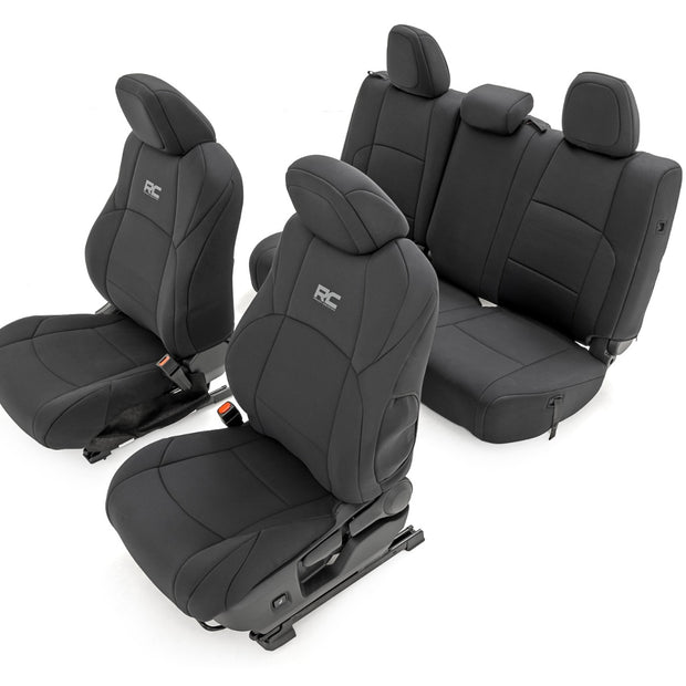 Seat Covers | FR & RR | Double Cab | Toyota Tacoma 2WD/4WD (2024-2026)