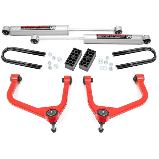 3.5 Inch Lift Kit | N3 Struts | Chevy Silverado 1500 2WD/4WD (2025-2026)