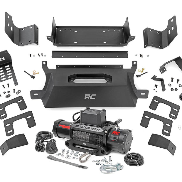 Hidden Winch Mount | 12000S | Ford Bronco 4WD (2021-2026)