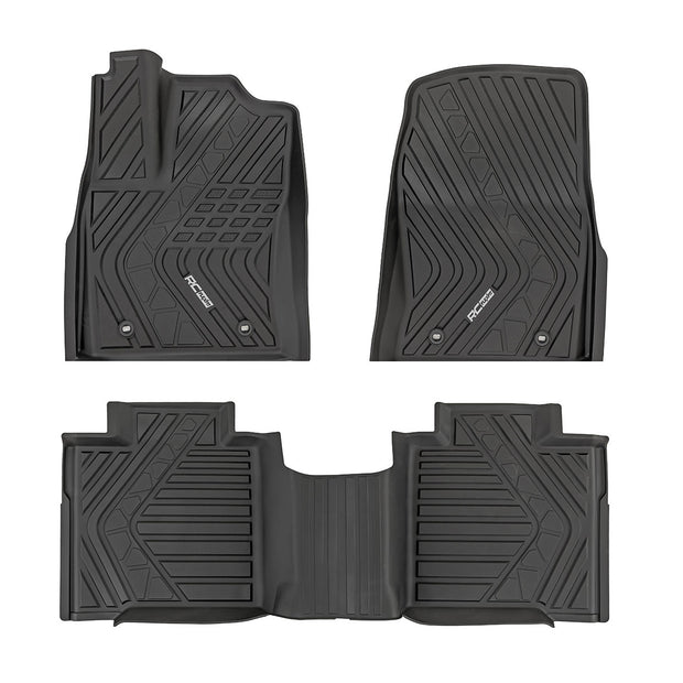 Flex-Fit Floor Mats | FR & RR | CrewMax | Toyota Tundra 2WD/4WD (2022-2026)