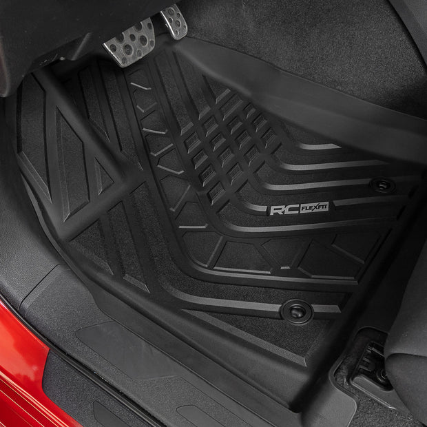 Flex-Fit Floor Mats | FR | CrewMax | Toyota Tundra 2WD/4WD (2022-2026)