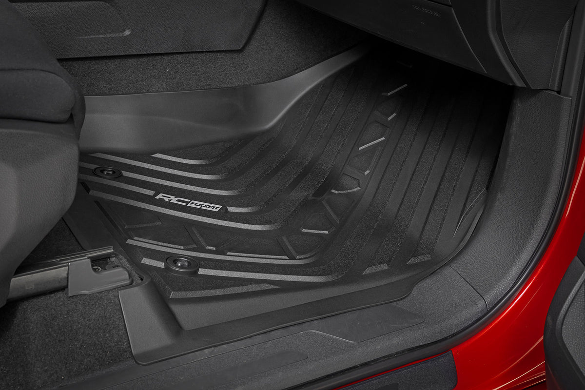 Flex-Fit Floor Mats | FR | CrewMax | Toyota Tundra 2WD/4WD (2022-2026)