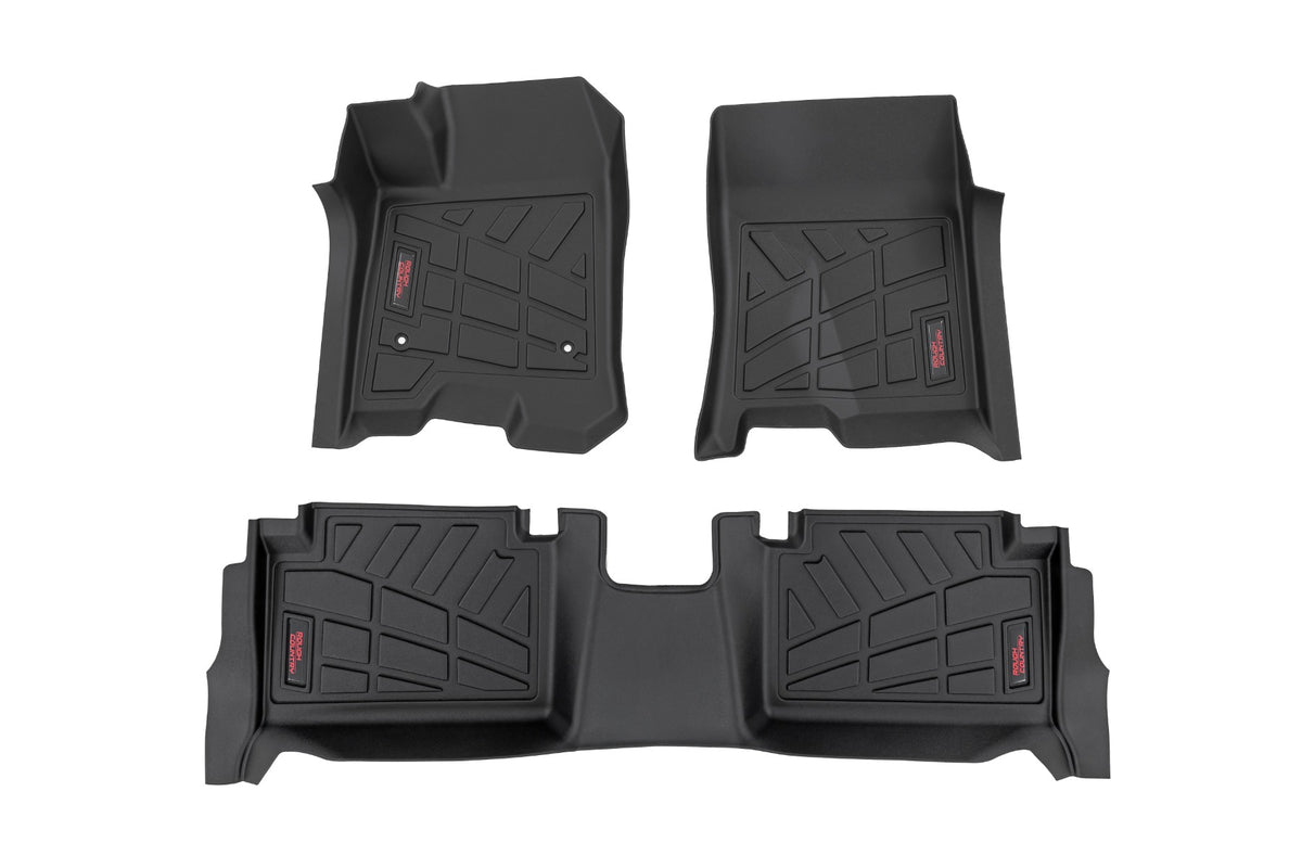Sure-Fit Floor Mats | Front & Rear | Chevy/GMC Canyon/Colorado 2WD/4WD (23-26)