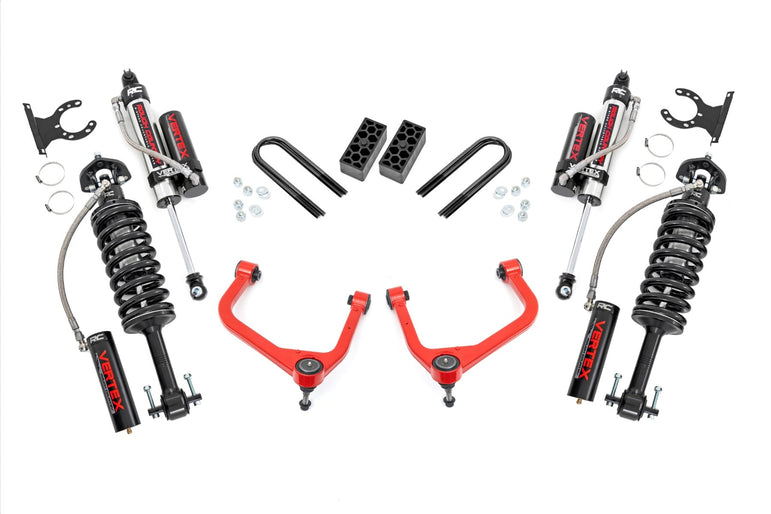 3.5 Inch Lift Kit | Vertex | Rear Mono Leaf | Chevy Silverado 1500 (22-24)