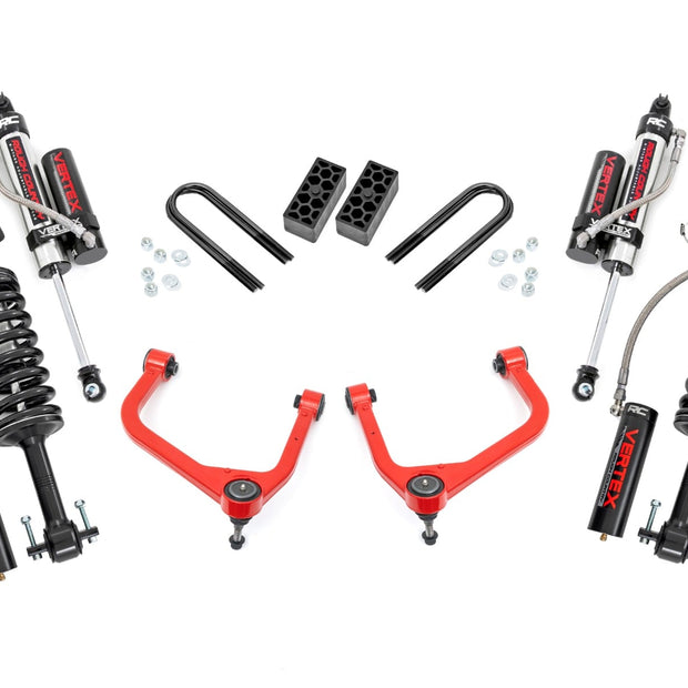 3.5 Inch Lift Kit | Vertex | Rear Mono Leaf | Chevy Silverado 1500 (22-24)